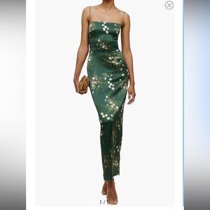 Reformation silk dress